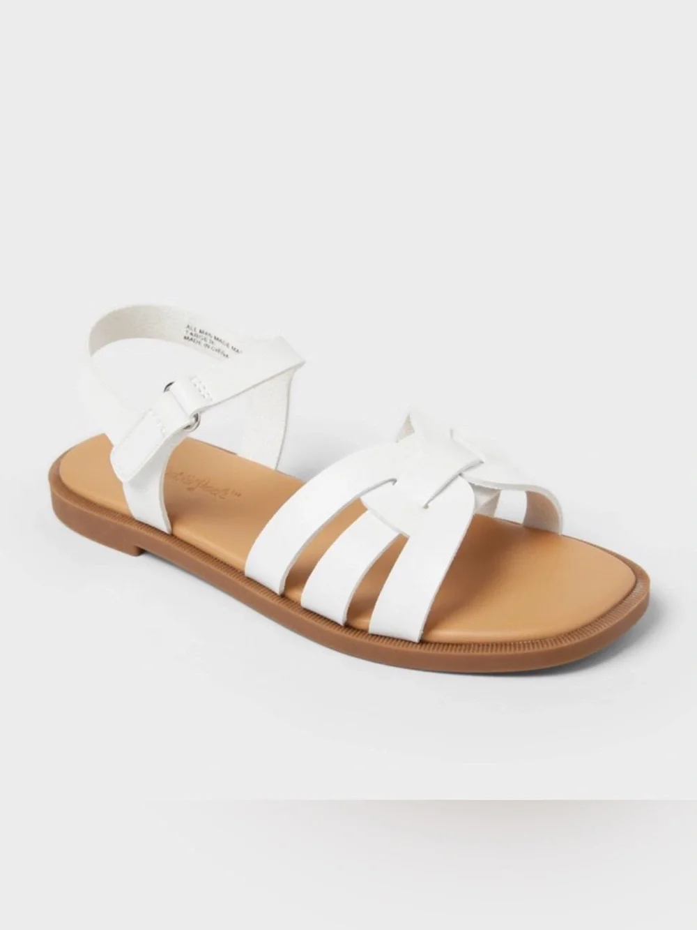 Kids' Christa H-Band Sandals - Cat & Jack™ White